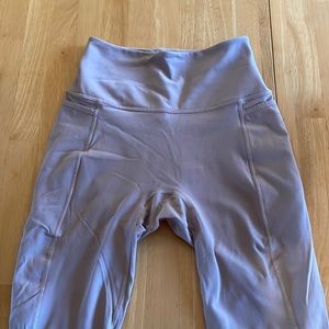 Gymshark Nude Leggings with Side Pockets